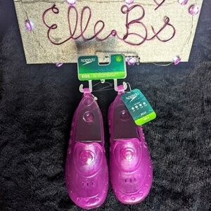 Kids Purple Jelly Aquatic Shoes